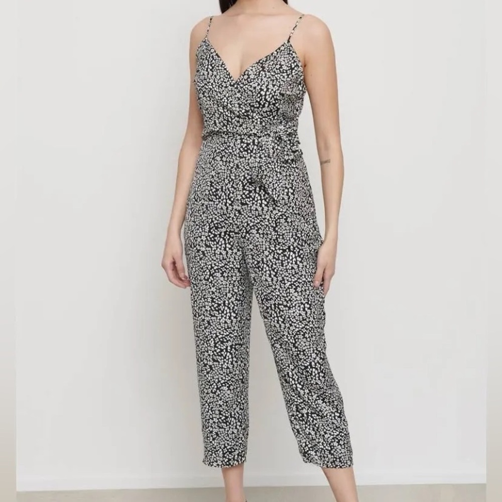 Dynamite Floral Patterned Jumpsuit